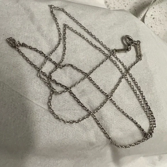 Tiffany & Co. Peretti Elegant Silver thin Chain Necklace☝️❤️ - Picture 1 of 8